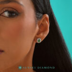 Anturaj Oval Zümrüt Küpe - Görsel 4