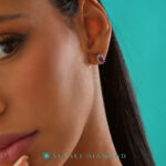 Anturaj Oval Yakut Küpe - Görsel 3