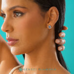 Anturaj Oval Safir Küpe - Görsel 4